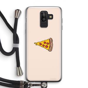 CaseCompany You Complete Me #1: Samsung Galaxy J8 (2018) Transparant Hoesje met koord
