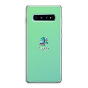 CaseCompany Win98: Samsung Galaxy S10 Plus Transparant Hoesje