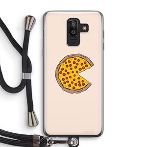 CaseCompany You Complete Me #2: Samsung Galaxy J8 (2018) Transparant Hoesje met koord