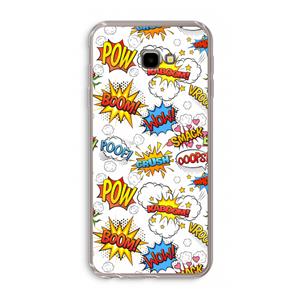 CaseCompany Pow Smack: Samsung Galaxy J4 Plus Transparant Hoesje