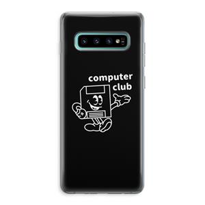 CaseCompany Floppyhead: Samsung Galaxy S10 Plus Transparant Hoesje