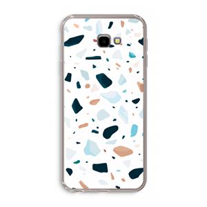 CaseCompany Terrazzo N°13: Samsung Galaxy J4 Plus Transparant Hoesje