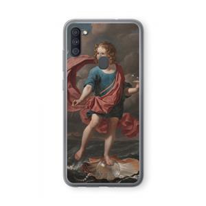 CaseCompany Soap Bubbles: Samsung Galaxy A11 Transparant Hoesje