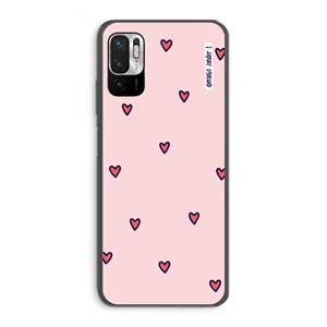 CaseCompany Hartjes: Xiaomi Redmi Note 10 5G Transparant Hoesje
