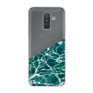 CaseCompany Weerkaatsing water: Samsung Galaxy A6 Plus (2018) Transparant Hoesje
