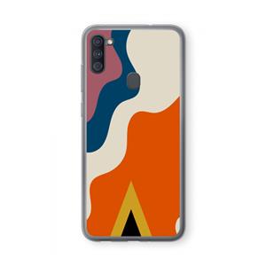 CaseCompany Noor A: Samsung Galaxy A11 Transparant Hoesje
