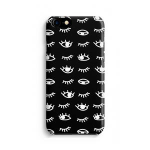 CaseCompany Eye pattern #3: Volledig geprint iPhone SE 2020 Hoesje