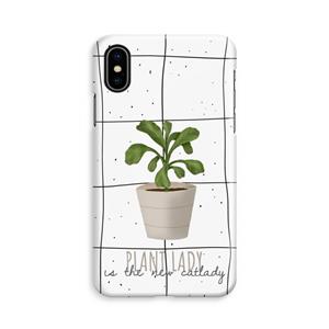 CaseCompany Kamerplant op vensterruit: iPhone Xs Volledig Geprint Hoesje