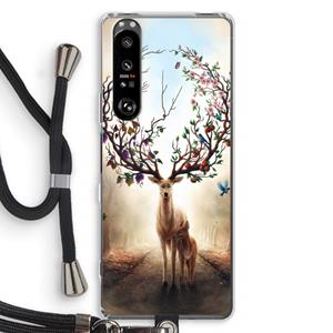 CaseCompany Seasons Change: Sony Xperia 1 III Transparant Hoesje met koord