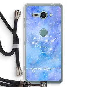 CaseCompany Sterrenbeeld - Licht: Sony Xperia XZ2 Compact Transparant Hoesje met koord