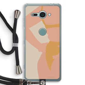 CaseCompany Bikini body: Sony Xperia XZ2 Compact Transparant Hoesje met koord