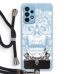 CaseCompany Seek & Destroy: Samsung Galaxy A52 Transparant Hoesje met koord