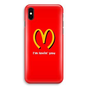 CaseCompany I'm lovin' you: iPhone X Volledig Geprint Hoesje