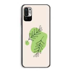 CaseCompany Beleaf in you: Xiaomi Redmi Note 10 5G Transparant Hoesje