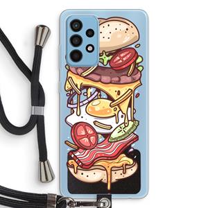 CaseCompany Diet Coke Please: Samsung Galaxy A52 Transparant Hoesje met koord