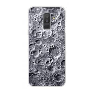 CaseCompany Maanlandschap: Samsung Galaxy A6 Plus (2018) Transparant Hoesje