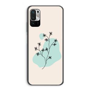 CaseCompany Love your petals: Xiaomi Redmi Note 10 5G Transparant Hoesje