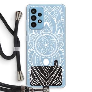 CaseCompany It's Complicated: Samsung Galaxy A52 Transparant Hoesje met koord