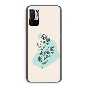 CaseCompany Violets are blue: Xiaomi Redmi Note 10 5G Transparant Hoesje