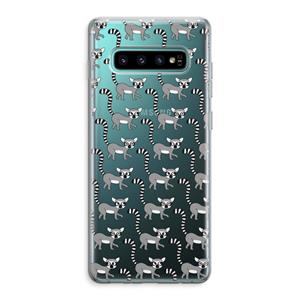 CaseCompany Makis: Samsung Galaxy S10 Plus Transparant Hoesje