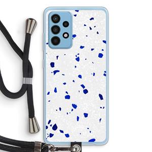 CaseCompany Terrazzo N°5: Samsung Galaxy A52 Transparant Hoesje met koord