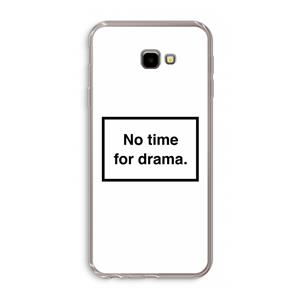 CaseCompany No drama: Samsung Galaxy J4 Plus Transparant Hoesje