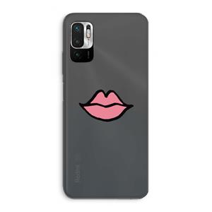 CaseCompany Kusje: Xiaomi Redmi Note 10 5G Transparant Hoesje
