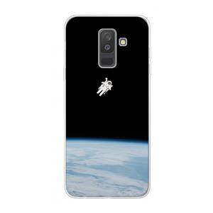 CaseCompany Alone in Space: Samsung Galaxy A6 Plus (2018) Transparant Hoesje