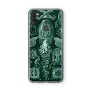 CaseCompany Haeckel Cubomedusae: Samsung Galaxy A11 Transparant Hoesje