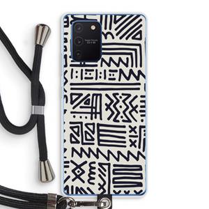 CaseCompany Marrakech print: Samsung Galaxy Note 10 Lite Transparant Hoesje met koord