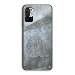 CaseCompany Grey Stone: Xiaomi Redmi Note 10 5G Transparant Hoesje