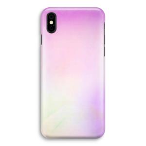 CaseCompany Flow mist pastel: iPhone X Volledig Geprint Hoesje