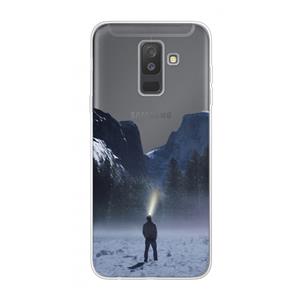 CaseCompany Wanderlust: Samsung Galaxy A6 Plus (2018) Transparant Hoesje