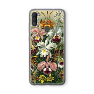 CaseCompany Haeckel Orchidae: Samsung Galaxy A11 Transparant Hoesje