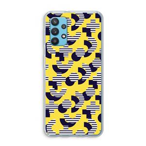 CaseCompany 8-bit N°3: Samsung Galaxy A32 4G Transparant Hoesje