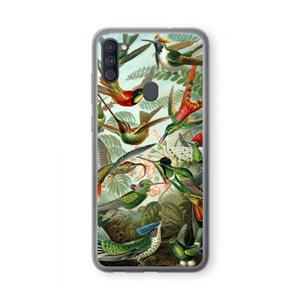 CaseCompany Haeckel Trochilidae: Samsung Galaxy A11 Transparant Hoesje
