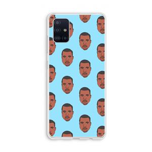 CaseCompany Kanye Call Me℃: Galaxy A51 4G Transparant Hoesje