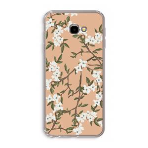 CaseCompany Blossoming spring: Samsung Galaxy J4 Plus Transparant Hoesje