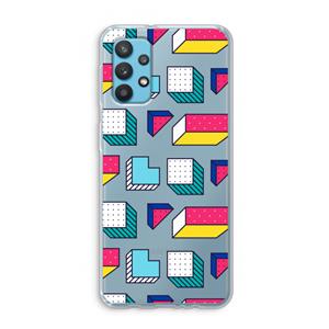 CaseCompany 8-bit N°7: Samsung Galaxy A32 4G Transparant Hoesje