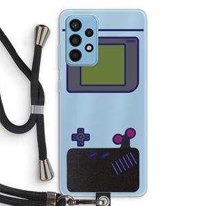CaseCompany Game On: Samsung Galaxy A52 Transparant Hoesje met koord