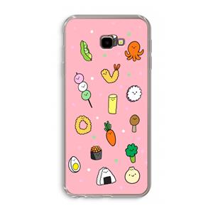 CaseCompany Happy bento friends: Samsung Galaxy J4 Plus Transparant Hoesje