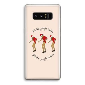 CaseCompany Jingle Ladies: Samsung Galaxy Note 8 Transparant Hoesje