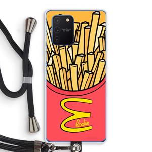 CaseCompany McElodie: Samsung Galaxy Note 10 Lite Transparant Hoesje met koord