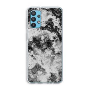 CaseCompany Onweer: Samsung Galaxy A32 4G Transparant Hoesje