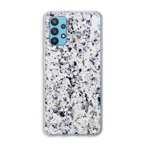 CaseCompany Gespikkelde marmer: Samsung Galaxy A32 4G Transparant Hoesje