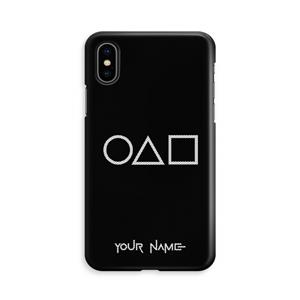 CaseCompany Squid Game: iPhone Xs Volledig Geprint Hoesje