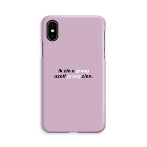 CaseCompany uzelf graag zien: iPhone Xs Volledig Geprint Hoesje