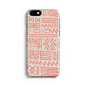 CaseCompany Marrakech Pink: Volledig geprint iPhone SE 2020 Hoesje