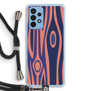 CaseCompany Bast A: Samsung Galaxy A52 Transparant Hoesje met koord