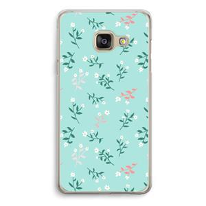 CaseCompany Small white flowers: Samsung A3 (2017) Transparant Hoesje